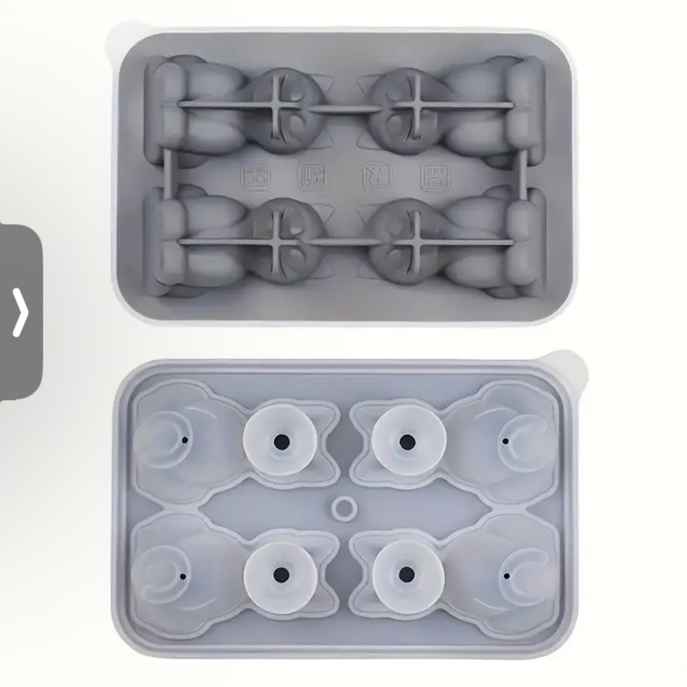 Cat Silicone Ice Cube Tray Mold - New - Picture 4 of 9